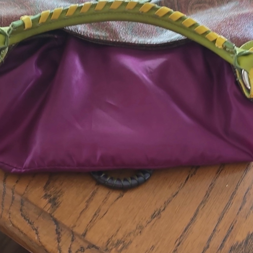 Etro Milano Gorgeous Hobo Style Handbag - Picture 11 of 13